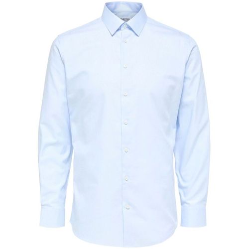 Chemise 16080200 FILIP ETHAN-LIGHT BLUE - Selected - Modalova