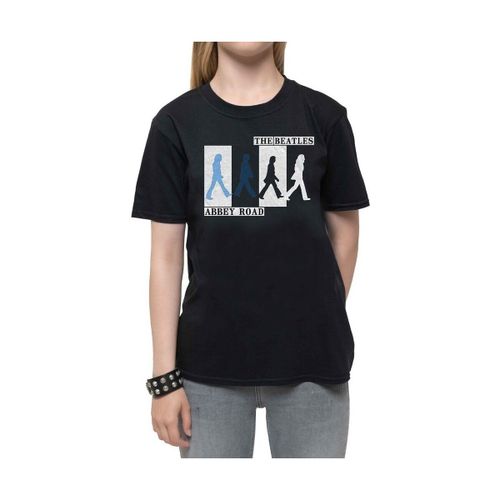 T-shirt Colours Crossing - The Beatles - Modalova