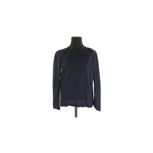 Blouses Blouse en coton bleue marine - Sonia Rykiel - Modalova
