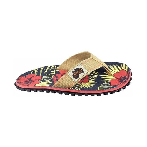 Tongs Islander Denim Hibiscus - Gumbies - Modalova