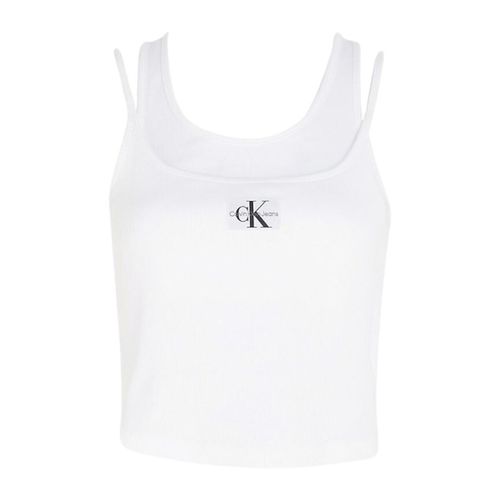 T-shirt Debardeur Ref 60251 YAF Blanc - Calvin Klein Jeans - Modalova