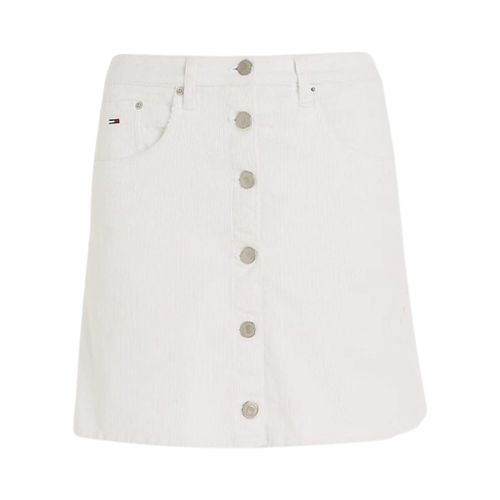 Jupes courtes Jupe en velours Ref 60606 Blanc - Tommy Jeans - Modalova