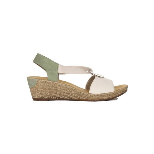 Sandales compensées 624H680CWH - Rieker - Modalova