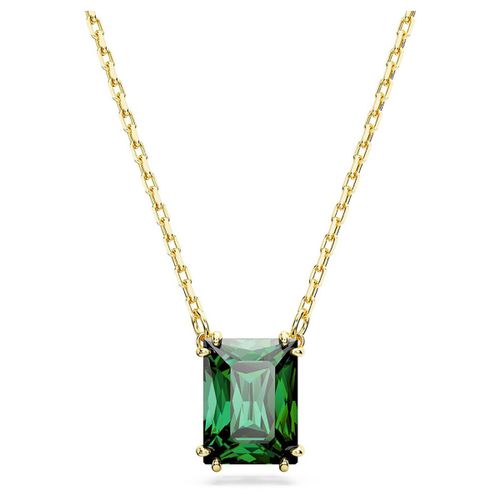 Collier Pendentif Stilla rectangle vert - Swarovski - Modalova