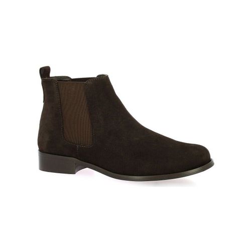 Bottines Exit Boots cuir velours - Exit - Modalova