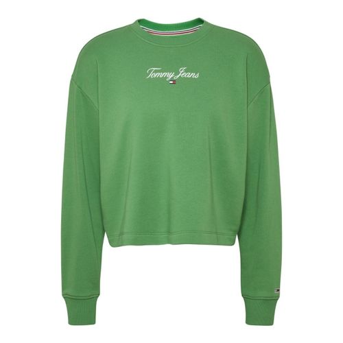 Sweatshirts Sweat Ref 60378 LY3 Vert - Tommy Jeans - Modalova