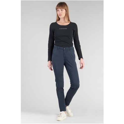 Pantalon Pantalon chino dyli4 bleu nuit - Le Temps des Cerises - Modalova