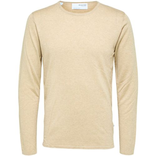 Pull Rocks Knit Crew Neck Kelp - Selected - Modalova