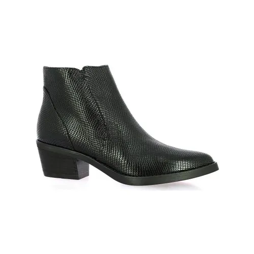 Bottines Boots cuir serpent - Vidi Studio - Modalova