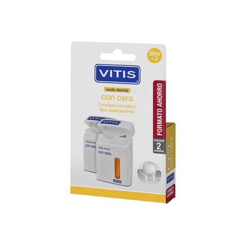 Soins ciblés Fil Dentaire Avec Duo De Cire 2 Unités - Vitis - Modalova