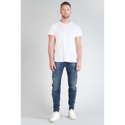 Jeans Jeans 900/03 tapered arqué auteuil destroy bleu - Le Temps des Cerises - Modalova