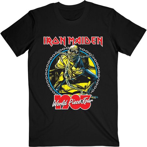 T-shirt World Piece Tour '83 V.2 - Iron Maiden - Modalova