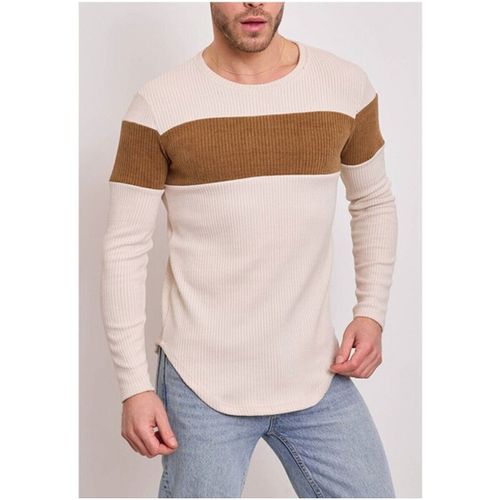 T-shirt Pull manches longues H, Beige - Kebello - Modalova