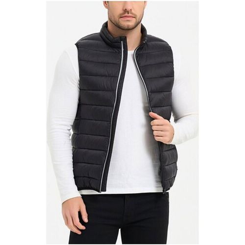 Gilets de costume doudoune sans manches H, Noir - Kebello - Modalova