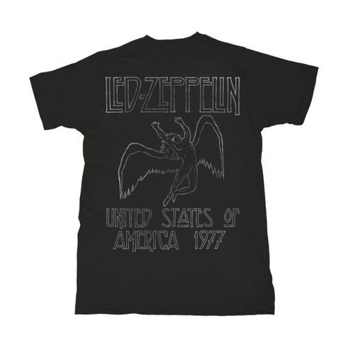 T-shirt Led Zeppelin USA 77 - Led Zeppelin - Modalova