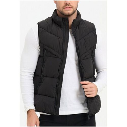 Gilets de costume doudoune sans manches H, Noir - Kebello - Modalova