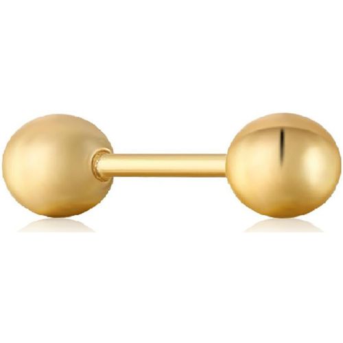 Boucles oreilles Boucle d'oreille individuelle Sphere doré 3mm - Ania Haie - Modalova