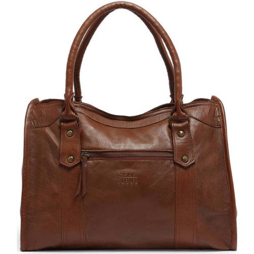 Sac à main Sac Shopping A4 Cow cuir COW 16C-00BCOW31 - Basilic Pepper - Modalova