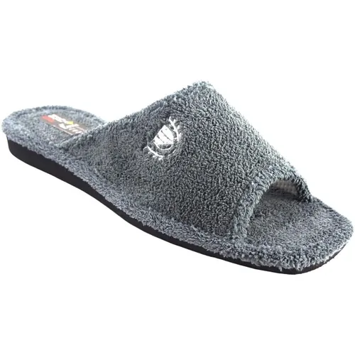 Chaussons Rentrez chez vous, messieurs. v 7002 gris - Bienve - Modalova