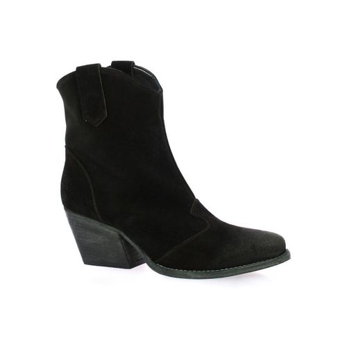 Bottines Paoyama Boots cuir velours - Paoyama - Modalova