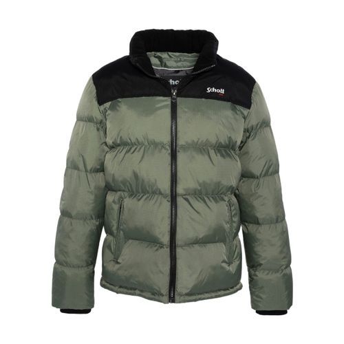 Vestes techniques Doudoune Utah Ref 58423 Sage Kaki - Schott - Modalova