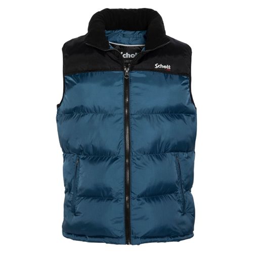 Blouson Doudoune sans manches Ref 50339 Steel Blue - Schott - Modalova