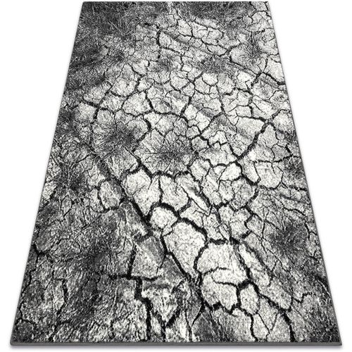 Tapis Tapis SILVER Terra sol fissuré gris 240x340 cm - Rugsx - Modalova