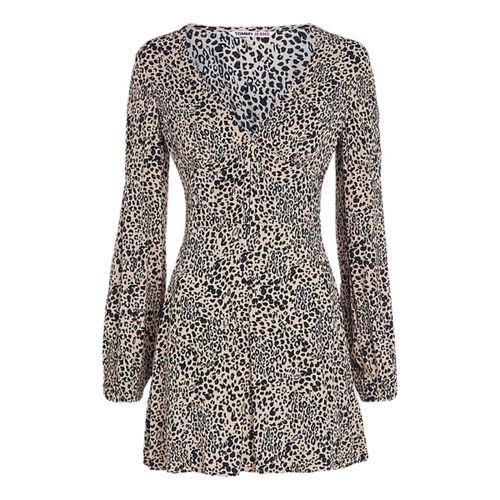 Robe Robe manches longues Ref 61196 Leopard - Tommy Jeans - Modalova