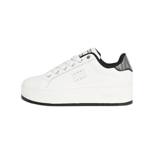 Baskets basses Baskets compensees Ref 61282 Ecru - Tommy Jeans - Modalova