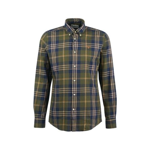 Chemise Edgar Tailored Shirt - Olive - Barbour - Modalova