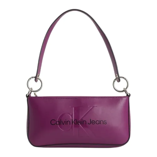 Sac a main Sac porte epaule Ref 61408 Viol - Calvin Klein Jeans - Modalova