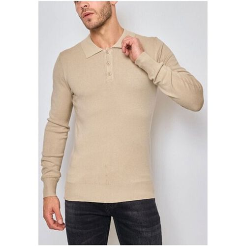 Polo Kebello Pull col polo H, Beige - Kebello - Modalova