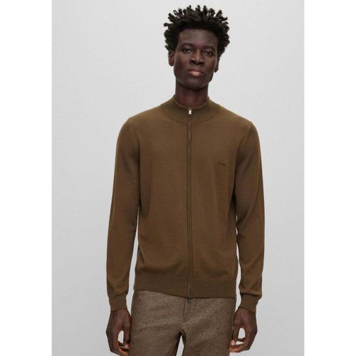 Gilet BOSS Gilet marron en laine - BOSS - Modalova