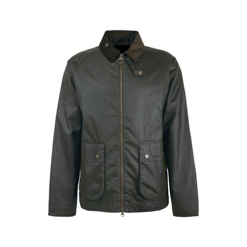 Manteau Bedale Short Wax Jacket - Olive - Barbour - Modalova
