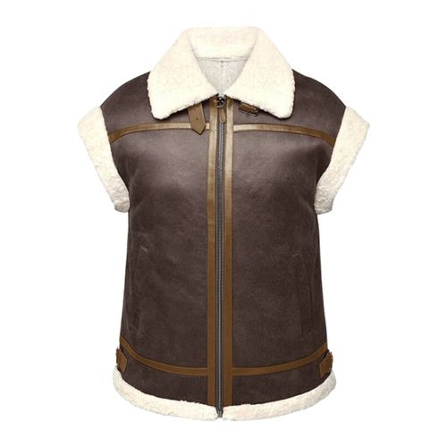 Veste Veste sans manche effet peau retournee Ref - Oakwood - Modalova