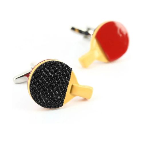 Boutons de manchettes Boutons de manchette Raquettes de ping pong Rouge - Tony & Paul - Modalova