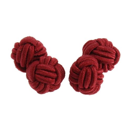 Boutons de manchettes Passementerie RONDO Rouge Andrinople - Clj Charles Le Jeune - Modalova