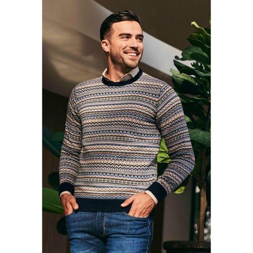 Sweat-shirt Prestige Fair Isle Pullover Beige - Suitable - Modalova