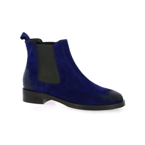 Bottines Pao Boots cuir velours - Pao - Modalova