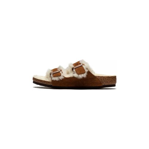 Sandales plates ARIZONA FOURREE Junior étroite - BIRKENSTOCK - Modalova
