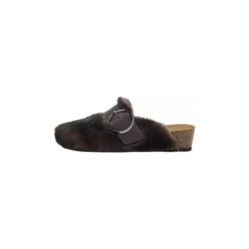 Chaussons MONIQUE SYNTHETIC FUR+LEATHER - Scholl - Modalova