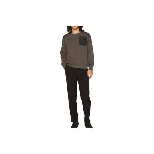 Sweat-shirt COL ROND EMPIECEMENT REDSILVERE - Schott - Modalova
