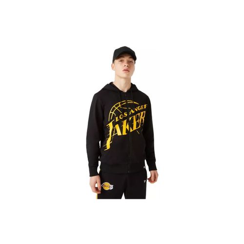 Sweatshirts à capuche LOGO BLACK ZIP UP LA LAKERS - New-Era - Modalova