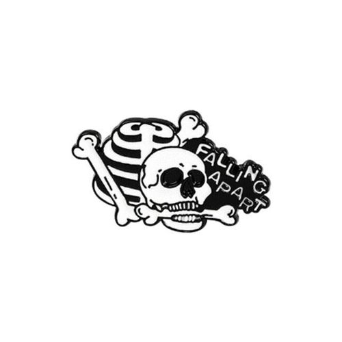Broches Pin's Tête de mort, crâne, Halloween, Falling Apart - Clj Charles Le Jeune - Modalova