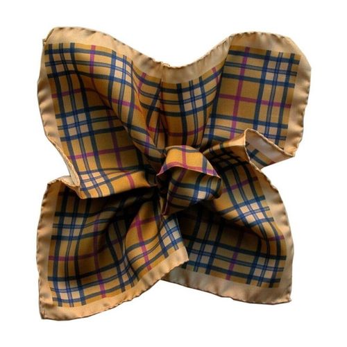 Costumes et cravates Pochette Tartan Dandy - Segni Et Disegni - Modalova