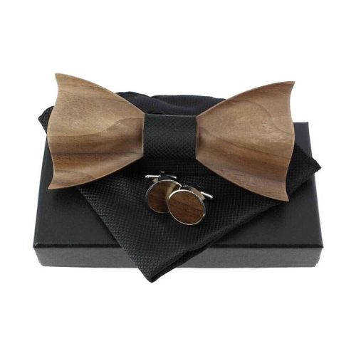 Cravates et accessoires Noeud papillon noué Design boisé - Clj Charles Le Jeune - Modalova