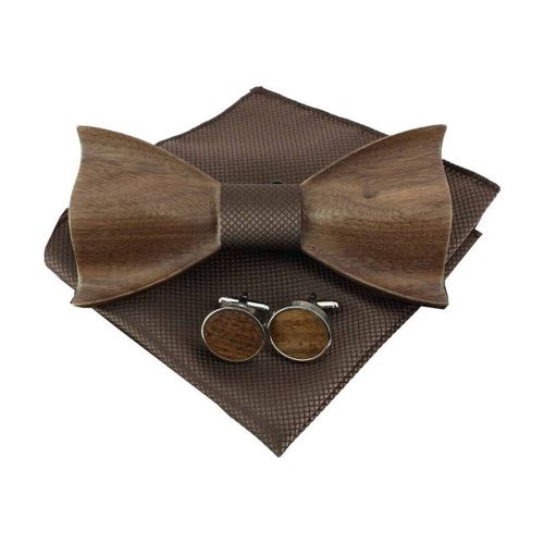 Cravates et accessoires Noeud papillon noué Design boisé - Clj Charles Le Jeune - Modalova
