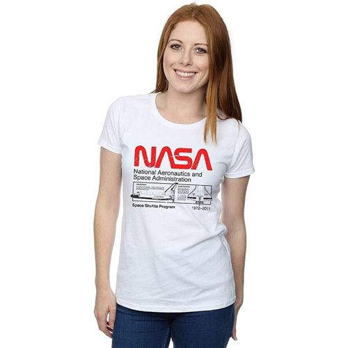 T-shirt Nasa Classic Space Shuttle - Nasa - Modalova