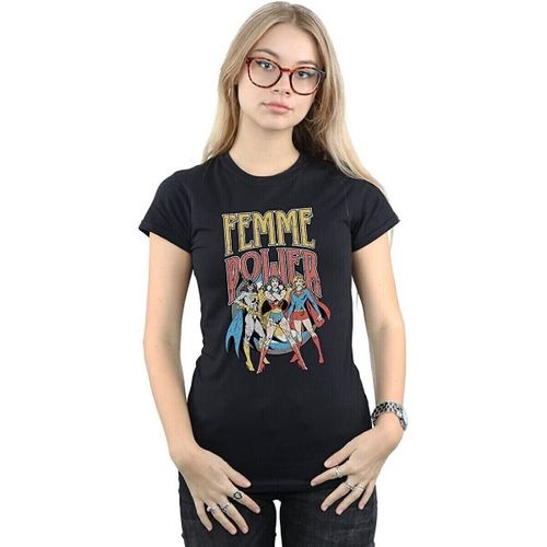 T-shirt Dc Comics Femme Power - Dc Comics - Modalova