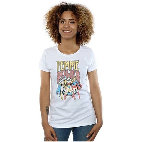 T-shirt Dc Comics Femme Power - Dc Comics - Modalova